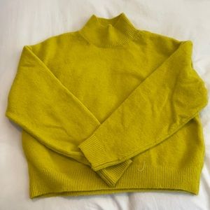 Chartreuse sweater